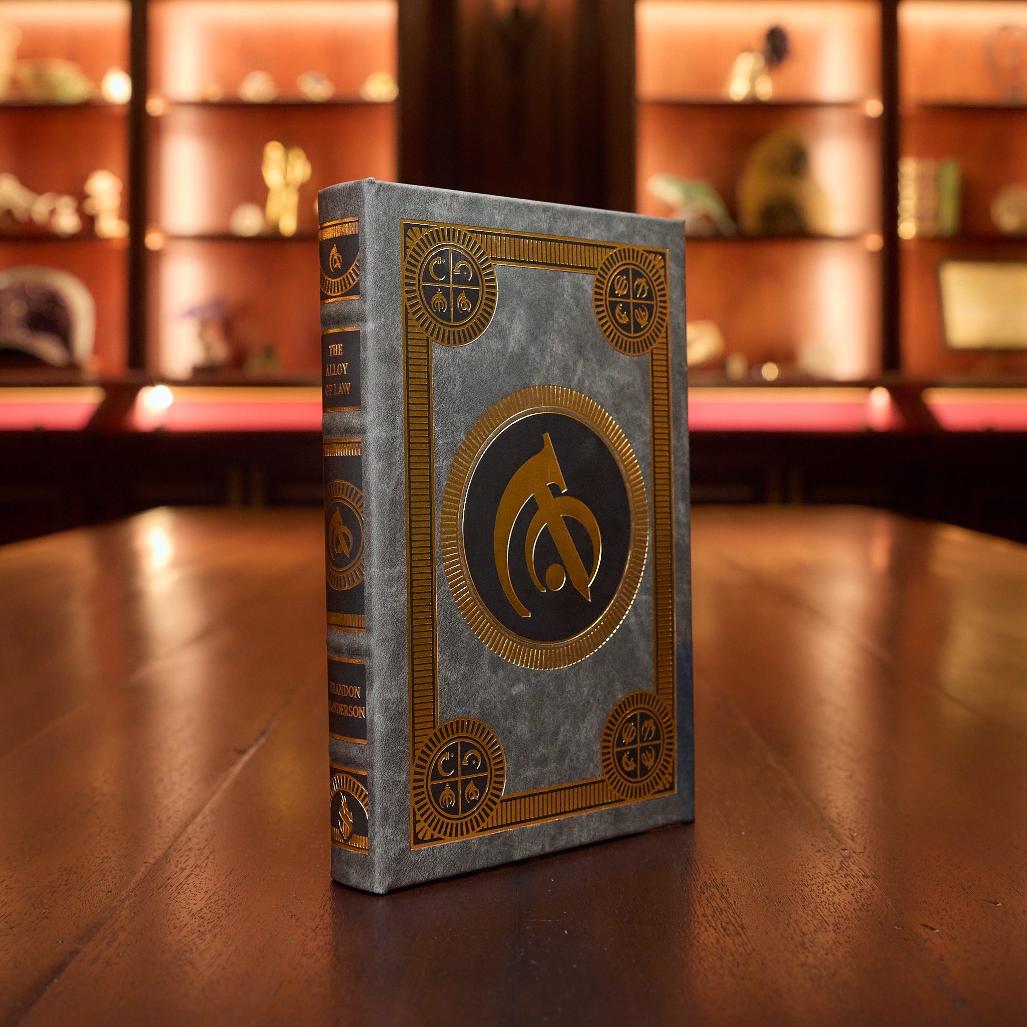 please Obley The Law. KeePerクロスセット The Alloy of Law Leatherbound Book – Dragonsteel Books