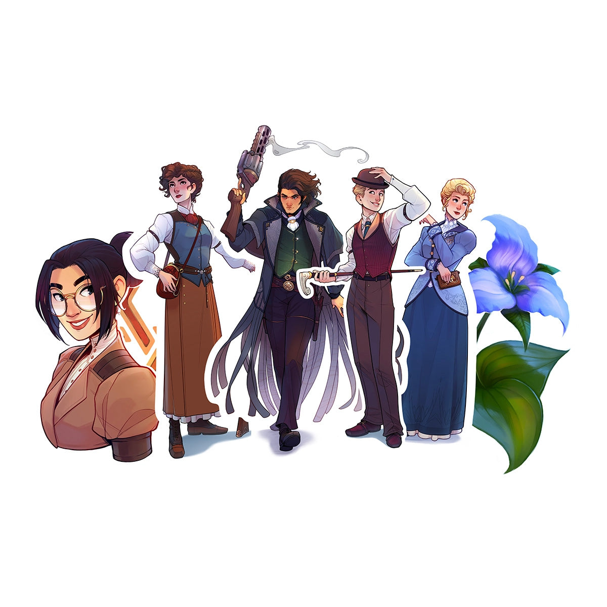 Wax & Wayne Sticker Pack Dragonsteel Books