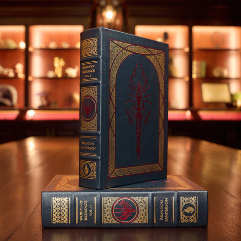 Words of Radiance Leatherbound Book - Signed