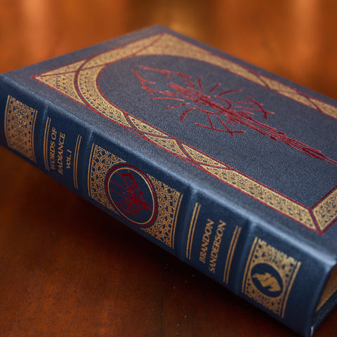 Words of Radiance Leatherbound Book - Signed