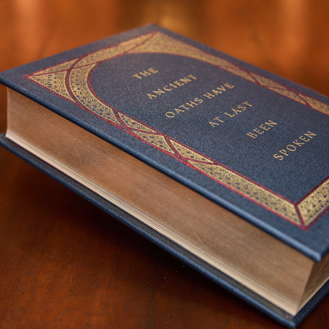 Words of Radiance Leatherbound Book - Signed