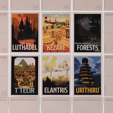 Cosmere Postcards