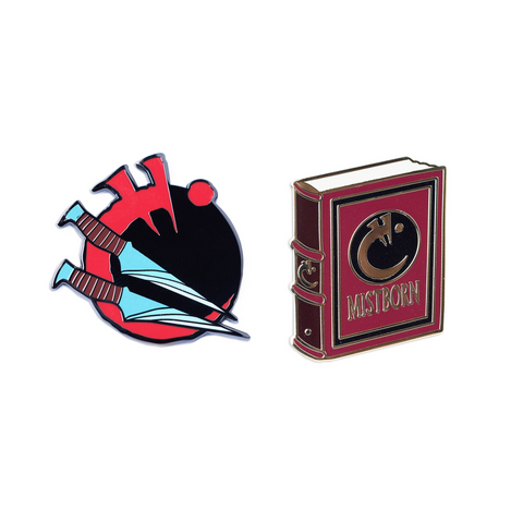 Mistborn Era 1 Sandershelf Pin Set