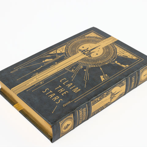 Skyward Leatherbound Book SIGNED AND NUMBERED
