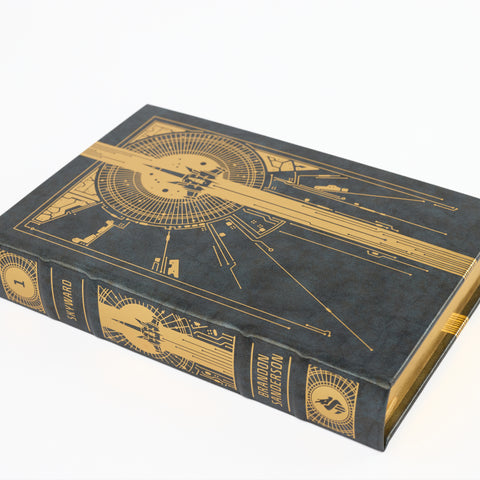 Skyward Leatherbound Book SIGNED AND NUMBERED