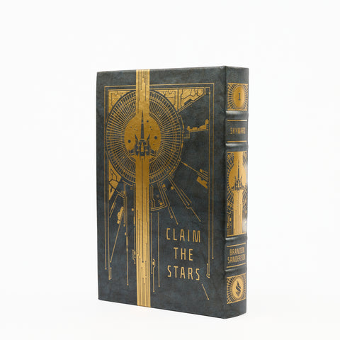 Skyward Leatherbound Book SIGNED AND NUMBERED