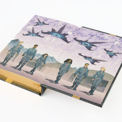Skyward Leatherbound Book SIGNED AND NUMBERED