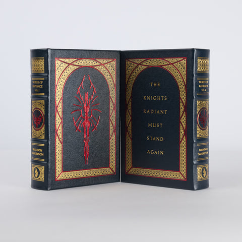 (SIGNED) Words of Radiance Leatherbound