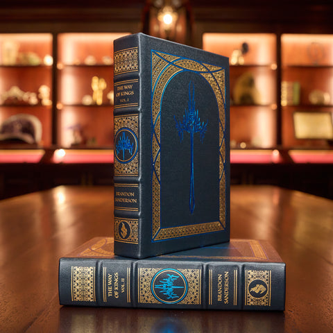 The Way of Kings Leatherbound Book - Signed