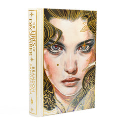 The cover of a book featuring a woman with an intense look staring at the viewer.