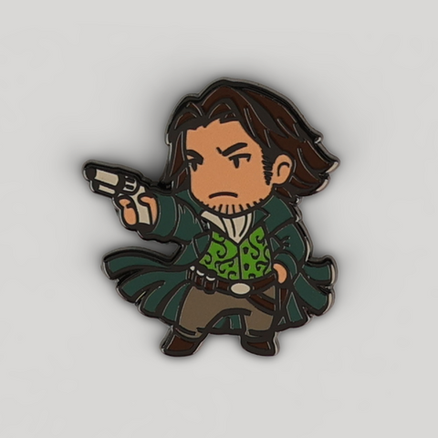 Wax Character Pin - Series 1, #005