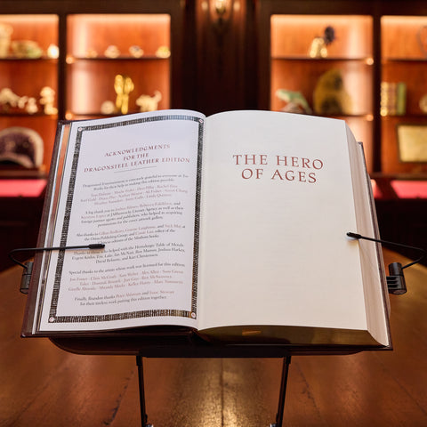 The Hero of Ages Leatherbound Book - Signed