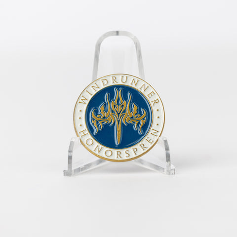 Windrunner Honorspren Challenge Coin