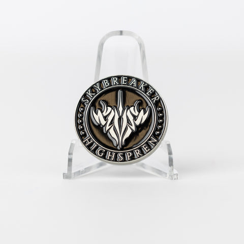 Skybreaker Highspren Challenge Coin