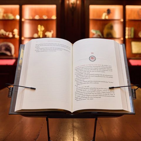 The Bands of Mourning Leatherbound Book