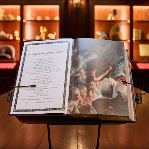The Well of Ascension Leatherbound Book - Signed