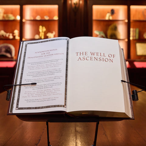 The Well of Ascension Leatherbound Book - Signed