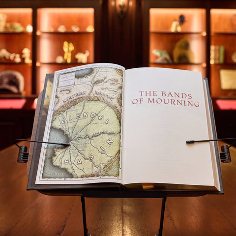 The Bands of Mourning Leatherbound Book