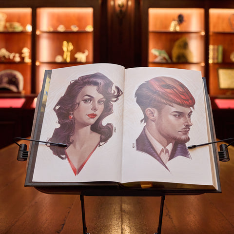 The Bands of Mourning Leatherbound Book