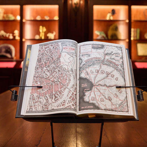 The Bands of Mourning Leatherbound Book