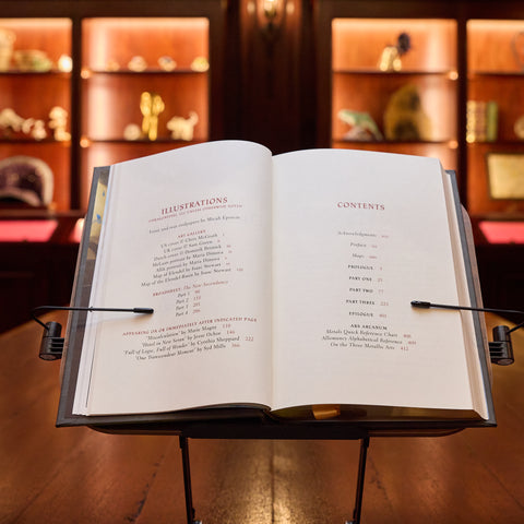 The Bands of Mourning Leatherbound Book