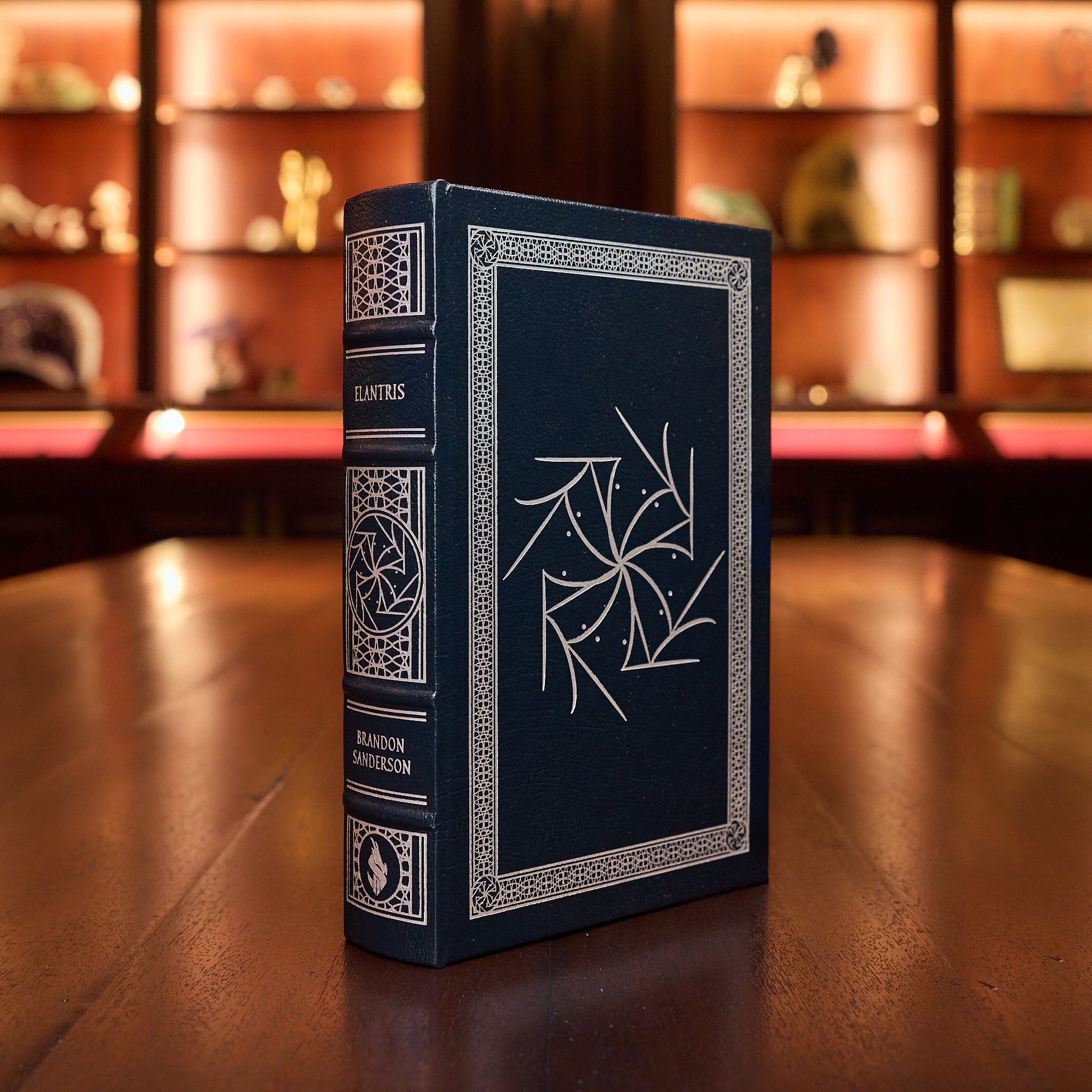 Signed Leatherbound Elantris - 10th Anniversary Edition by Brandon