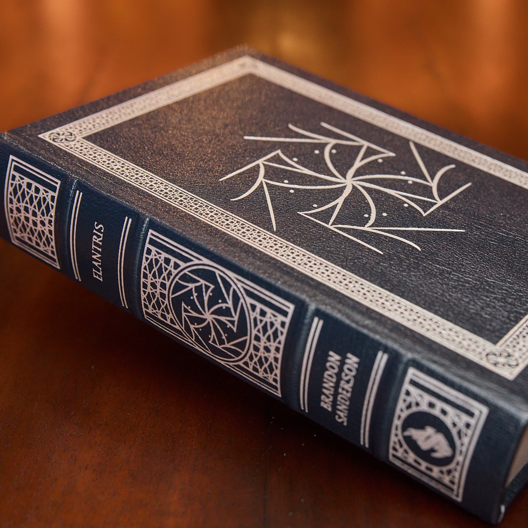 Signed Leatherbound Elantris - 10th Anniversary Edition by Brandon