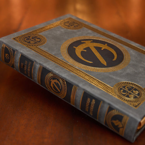The Bands of Mourning Leatherbound Book