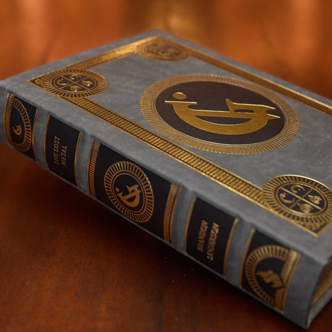The Lost Metal Leatherbound Book - Signed