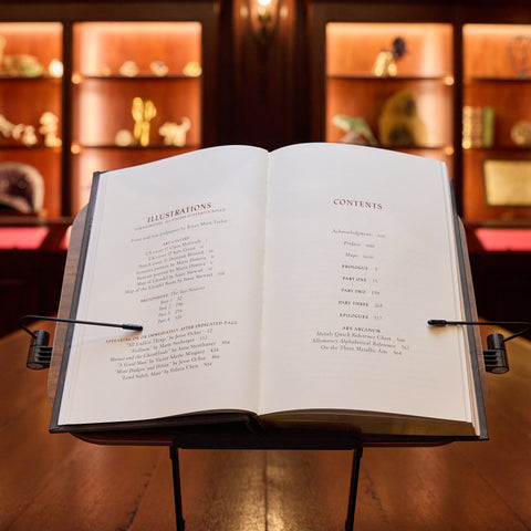 The Lost Metal Leatherbound Book - Signed