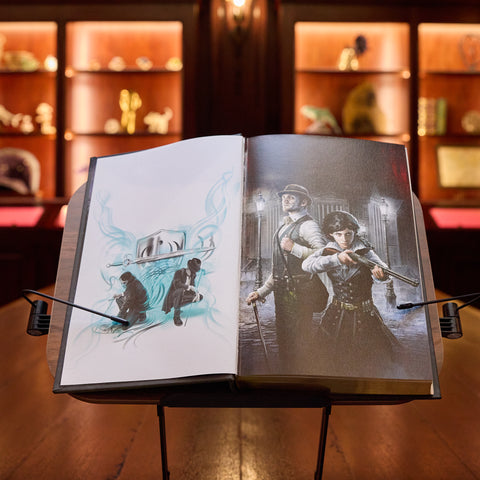 The Lost Metal Leatherbound Book - Signed