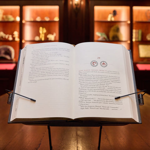 The Lost Metal Leatherbound Book - Signed