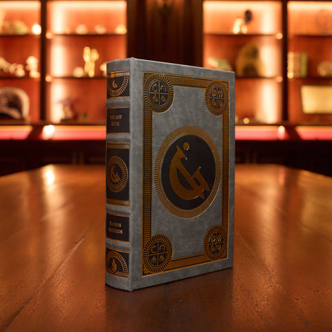 The Lost Metal Leatherbound Book - Signed
