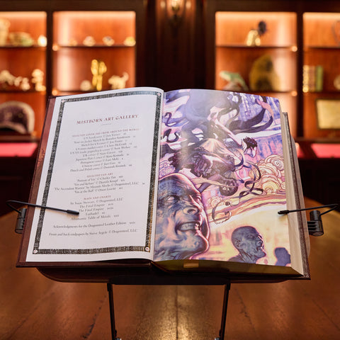 Mistborn: The Final Empire Leatherbound Book - Signed