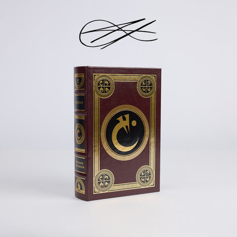 (SIGNED) Mistborn Leatherbound Book
