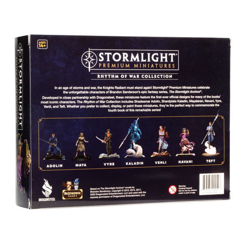 Rhythm of War Premium Miniatures 7 Pack