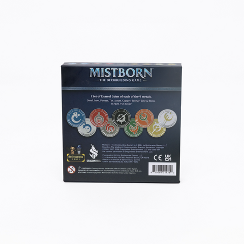 Mistborn Enamel Coins — Mistborn Deck Building Game