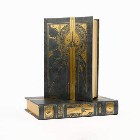 Skyward Leatherbound Book SIGNED AND NUMBERED