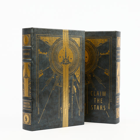 Skyward Leatherbound Book SIGNED AND NUMBERED