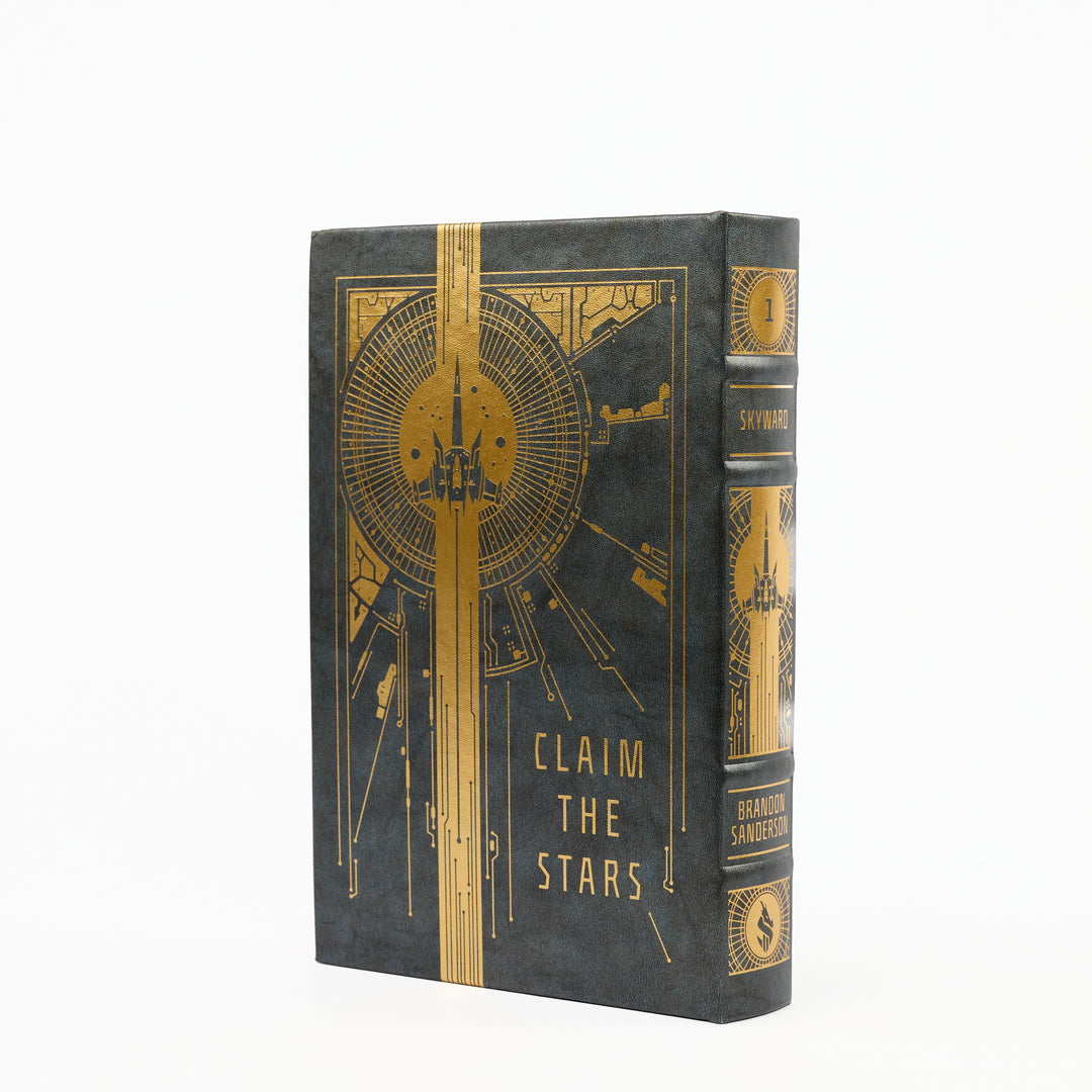 Skyward Leatherbound Book SIGNED AND NUMBERED – Dragonsteel Books