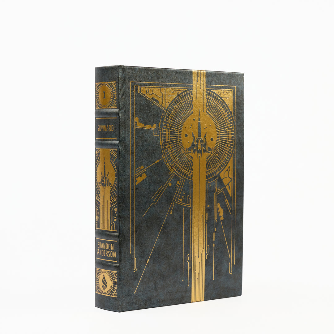 Skyward Leatherbound Book SIGNED AND NUMBERED – Dragonsteel Books