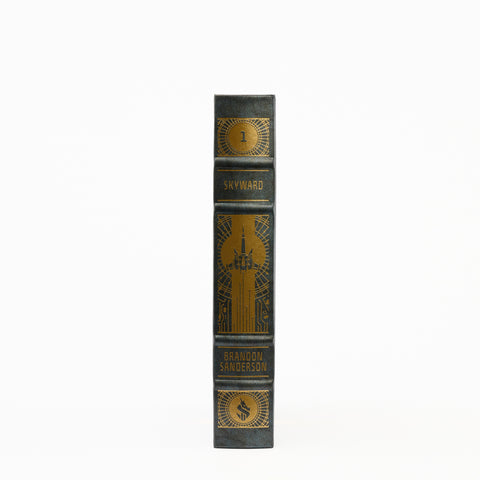 Skyward Leatherbound Book SIGNED AND NUMBERED