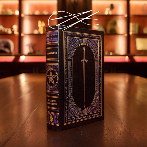 Warbreaker Leatherbound Book - Signed