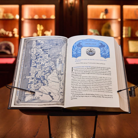 The Way of Kings Leatherbound Book - Signed