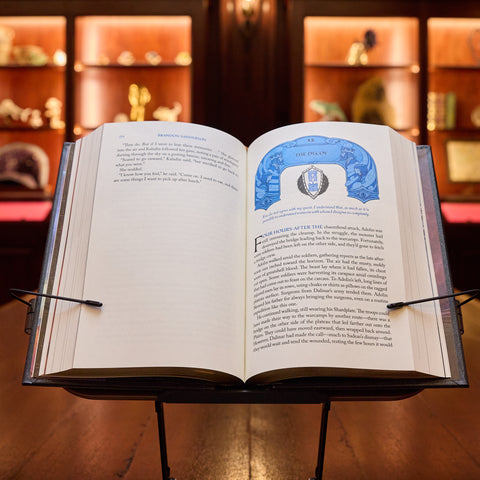The Way of Kings Leatherbound Book - Signed