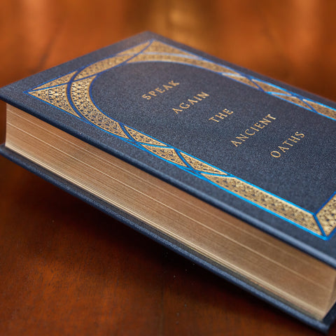 The Way of Kings Leatherbound Book - Signed