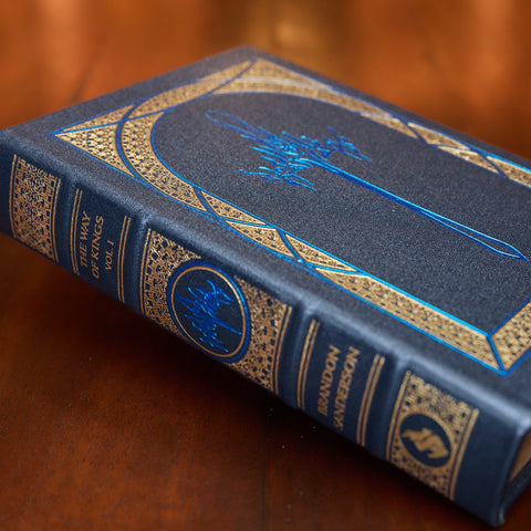 The Way of Kings Leatherbound Book - Signed