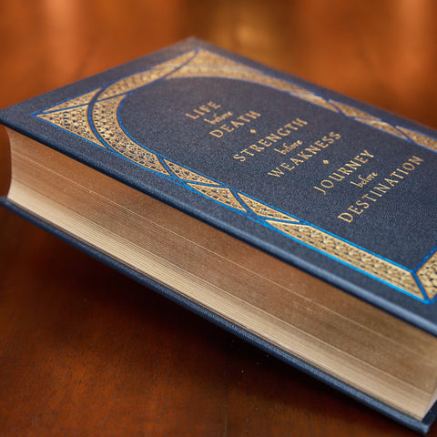 The Way of Kings Leatherbound Book - Signed