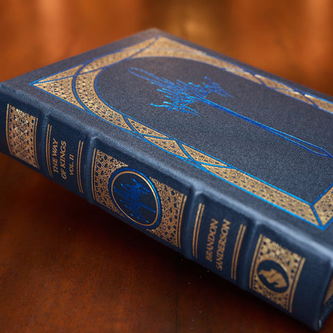 The Way of Kings Leatherbound Book - Signed