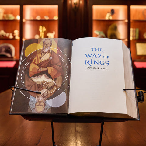 The Way of Kings Leatherbound Book - Signed